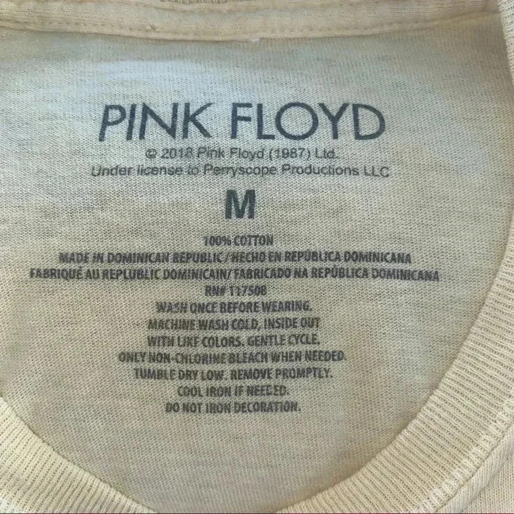 𝅺PINK Floyd Tee Shirt T-Shirt Size M - Picture 9 of 9
